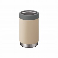 MARKLESS STYLE 缶ホールド サーモタンブラー ベージュ TS-1655-028 1個（ご注文単位1個）【直送品】