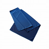 【直送品】MARKLESS STYLE 涼感フェイスタオル 巾着付 ブルー TS-1734-001 1個（ご注文単位1個）