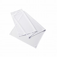MARKLESS STYLE 涼感フェイスタオル 巾着付 ホワイト TS-1734-044 1個（ご注文単位1個）【直送品】