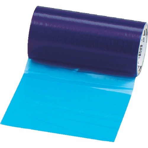 トラスコ中山 ＴＲＵＳＣＯ 表面保護テープ ブルー 幅200mmＸ長さ100ｍ（ご注文単位1巻）【直送品】
