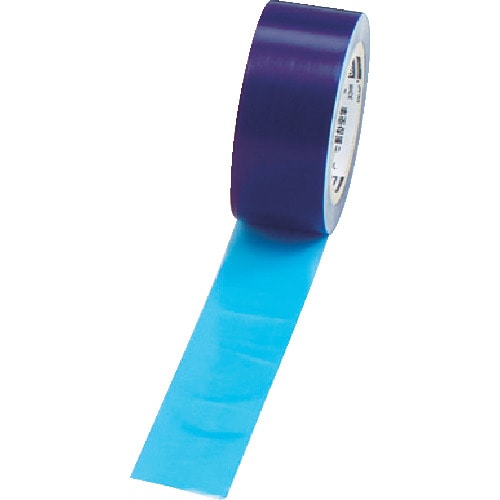 トラスコ中山 ＴＲＵＳＣＯ 表面保護テープ ブルー 幅50mmＸ長さ100ｍ（ご注文単位1巻）【直送品】