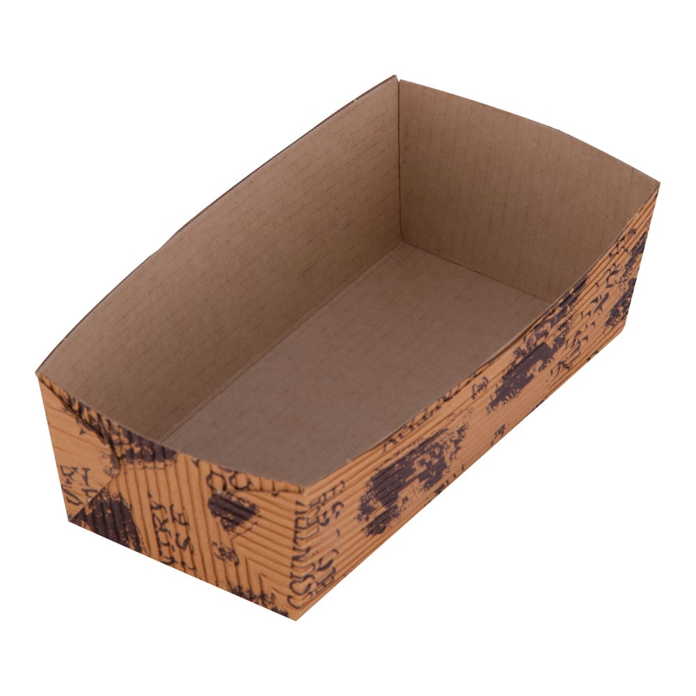 ベーキングトレー　ハウス柄長方型 ＣＴ－２０２　　（５０枚入） 1袋（ご注文単位1袋）【直送品】