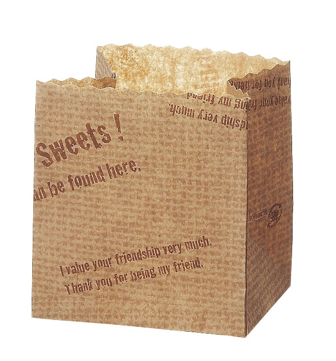 【直送品】ポットベリー　麻袋ロゴ柄（５０枚入） ＰＹ０１２ 1袋（ご注文単位1袋）