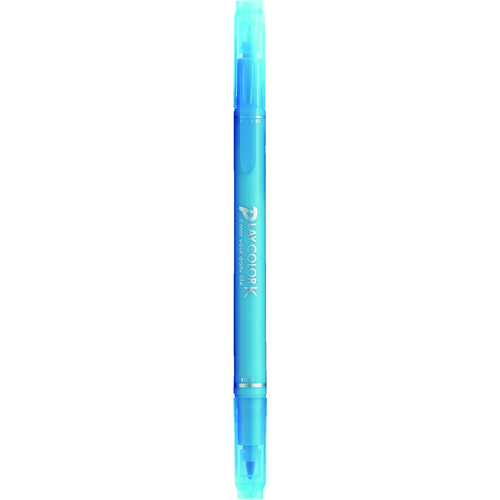 >トラスコ中山 Tombow 水性サインペンプレイカラーK水色（ご注文単位 1本）【直送品】