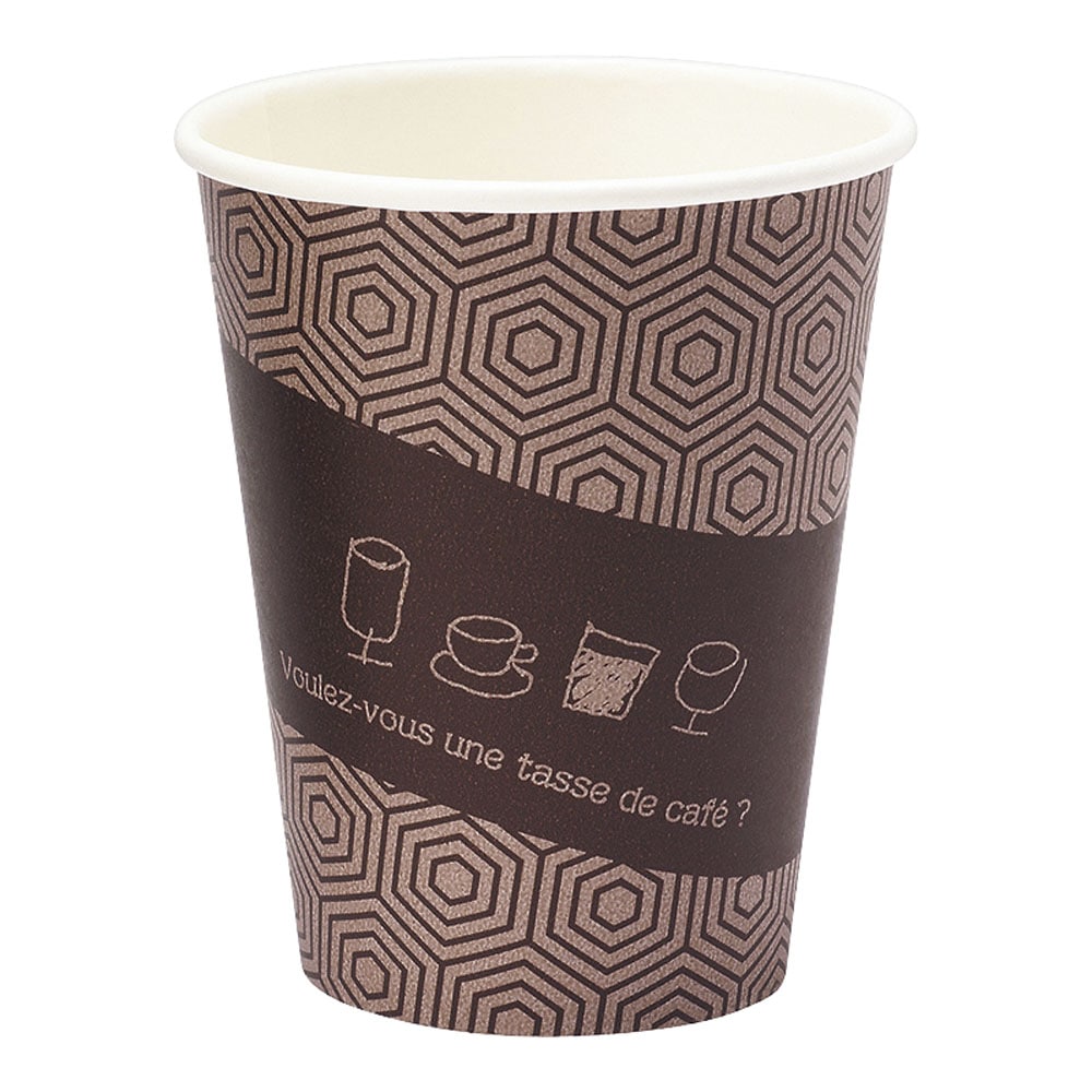 >【直送品】厚紙カップ　タッセドカフェ（５０個入） ９オンス　ＡＣ２８５０ＴＥＣ 1袋（ご注文単位1袋）