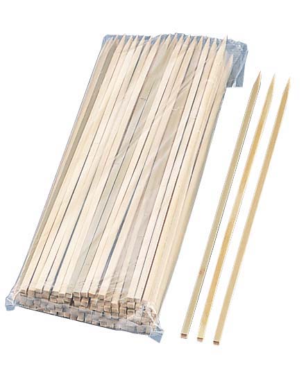 【直送品】竹製　角串ロング　３００mm ２５４１（２００本入） 1袋（ご注文単位1袋）