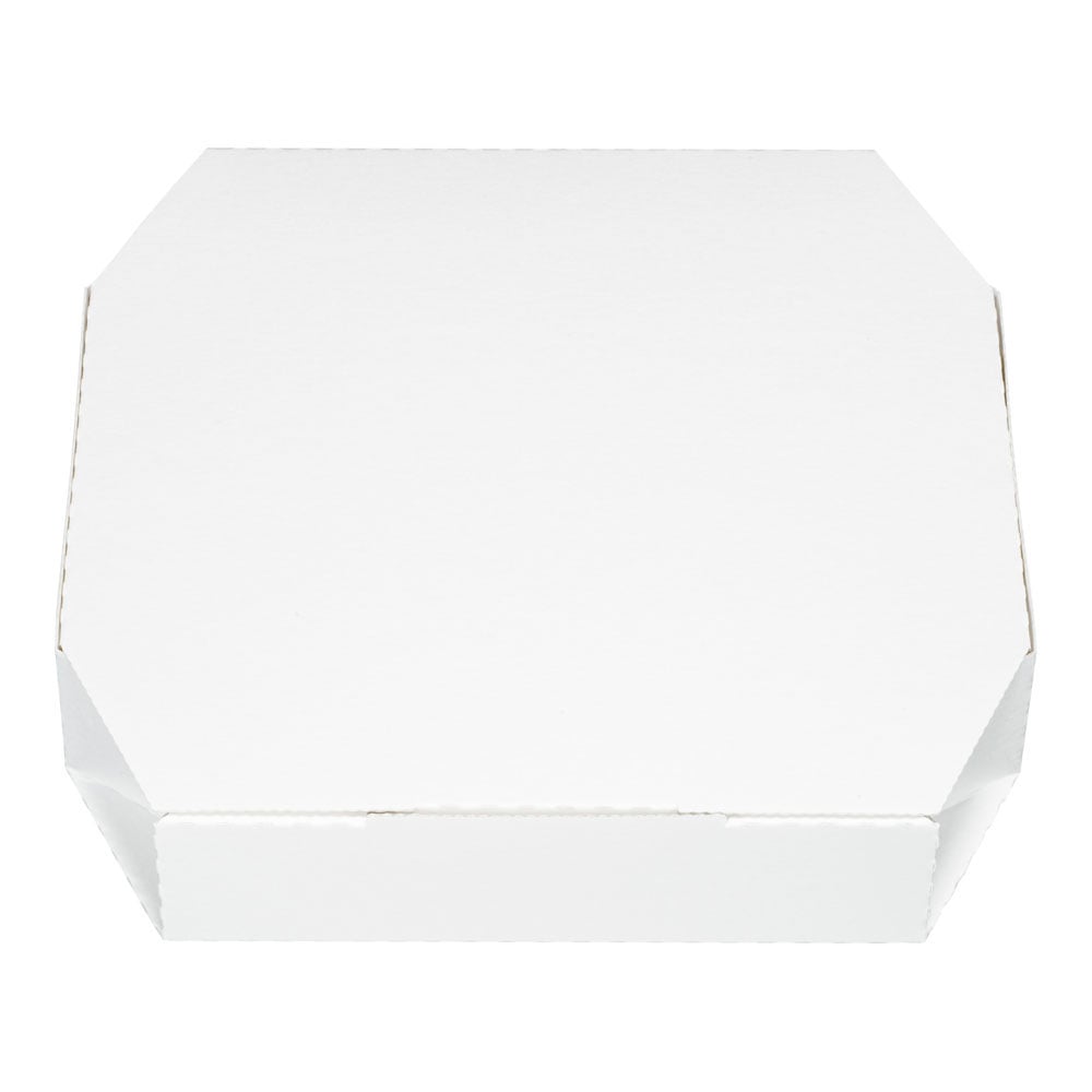 >【直送品】ピザボックス　白（２００枚入） １８７６４８　８インチ 1箱（ご注文単位1箱）