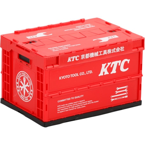 >トラスコ中山 KTC KTCミニ折りたたみコンテナ0.7L 566-9420  (ご注文単位1個) 【直送品】