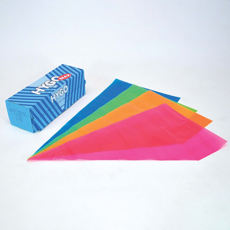 ハイゴマックス 使い捨てロールタイプ絞り袋 72枚ロール グリーン 20214300 1個(ご注文単位1個)【直送品】