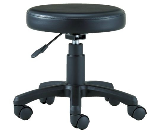 トラスコ中山 ワークチェア WC-20 ブラック WC-20BK 1脚(ご注文単位1脚)【直送品】