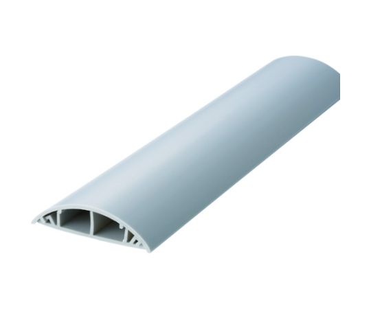 トラスコ中山 配線カバー50 1M グレー TRDR501GY 1本(ご注文単位1本)【直送品】