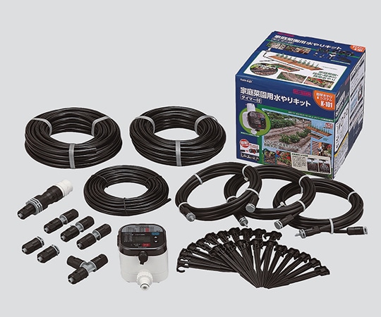 タカギ 水やりキット タイマー付き 点滴チューブタイプ GKK101-02 1個(ご注文単位1個)【直送品】