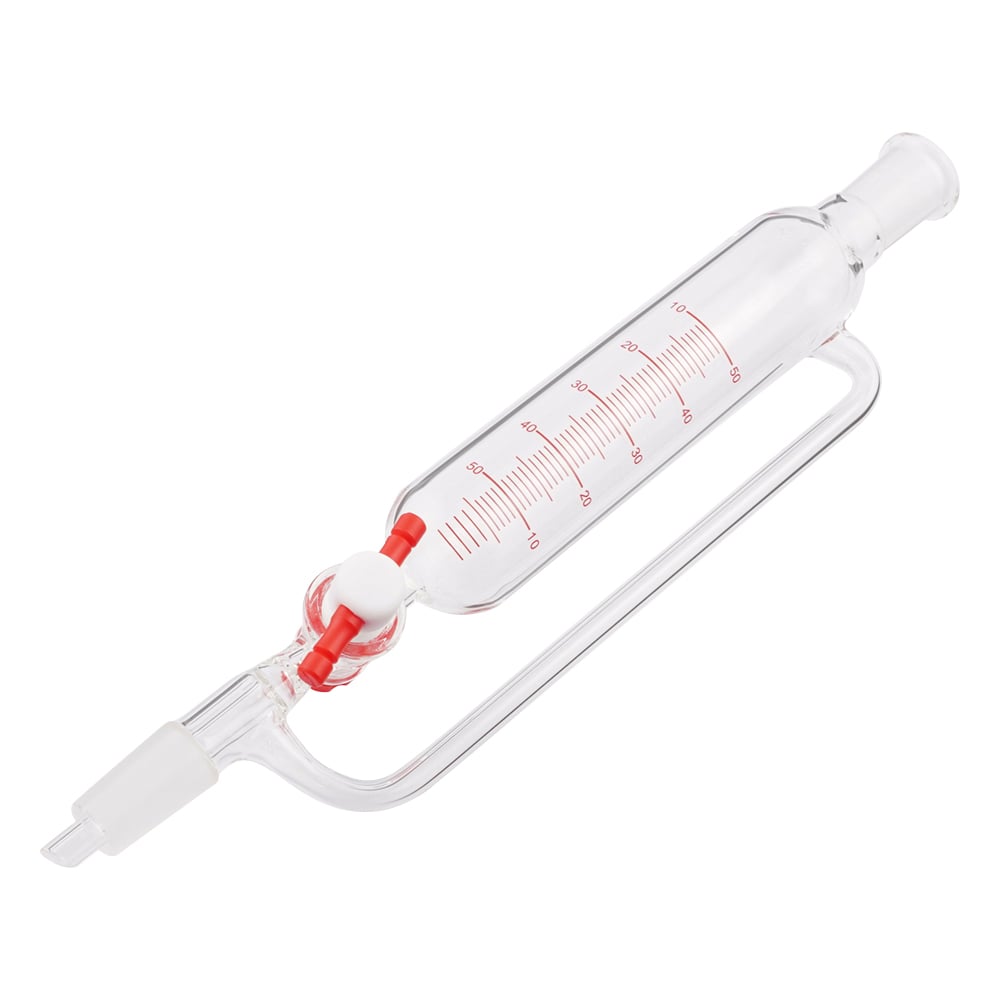 平衡形滴下ロート ニードルバルブ ５０mL 旭製作所 3750-50-3L (61-0188-21) 旭製作所 平衡形滴下ロート ニードルバルブ 50mL 3750-50-3L