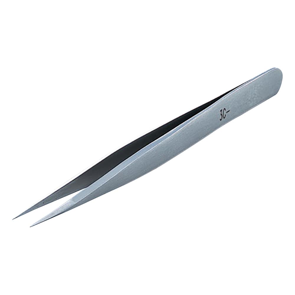 RUBIS MEISTER ピンセット TNF(チタン)製 No.3C 1本(ご注文単位1本)【直送品】