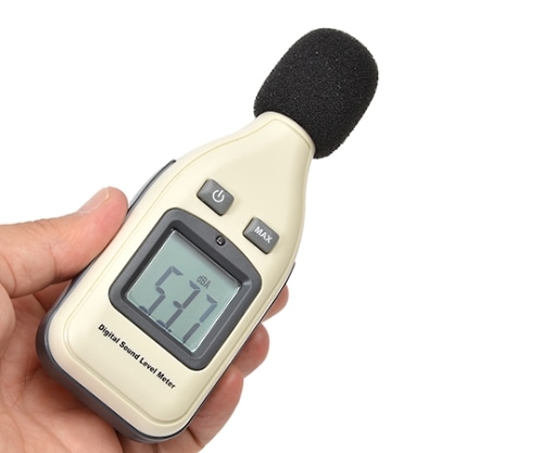 サンコー(THANKO) 小型デジタル騒音計 RAMA11O08 1個(ご注文単位1個)【直送品】