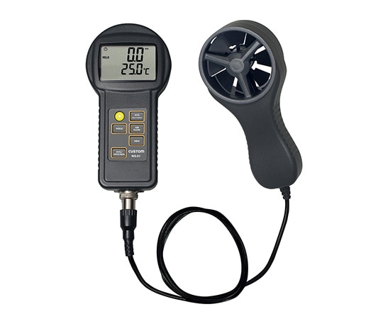 カスタム デジタル風速・風量計 WS-01 1台(ご注文単位1台)【直送品】