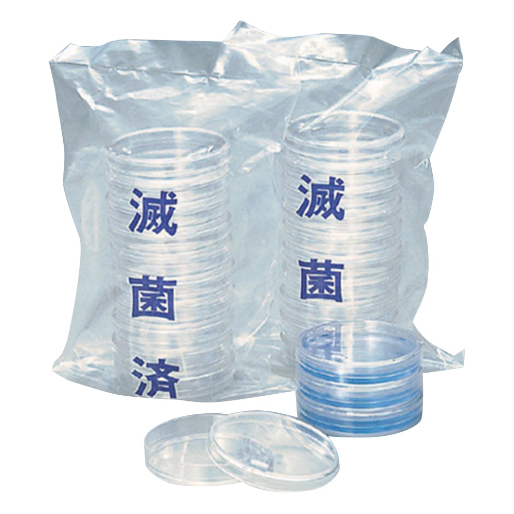 アズワン スチロールシャーレー φ52×10mm 10枚×1袋 NH-52型 1袋(ご注文単位1袋)【直送品】