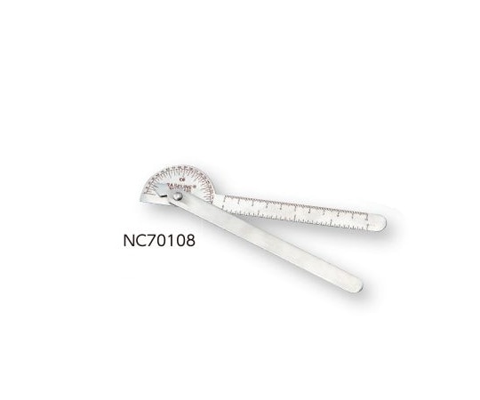 アズワン 角度計 175mm NC70108 1個(ご注文単位1個)【直送品】
