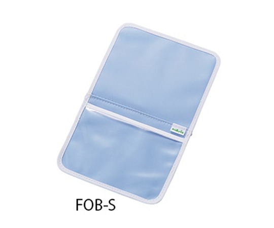 ナビス(アズワン) フレキシブルベッドネーム2 (スミレ) ポケットなし FOB-S 1個(ご注文単位1個)【直送品】