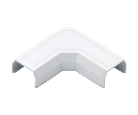 マサル工業 ニュー・エフモール付属品 マガリ 3号 ホワイト SFMM32 1個(ご注文単位1個)【直送品】