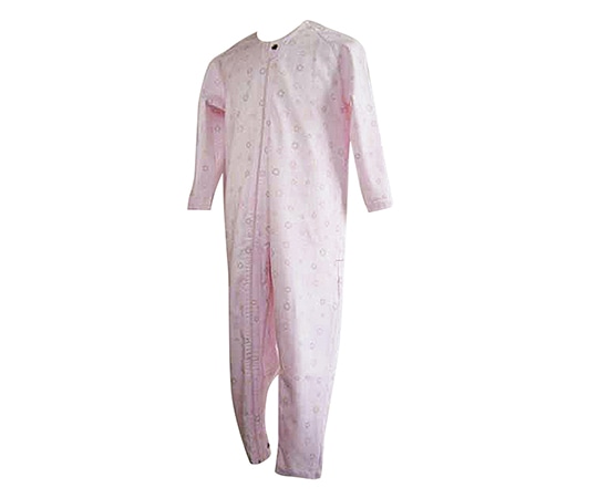 萬楽 マンラク1型ねまき ピンク M 1001 1枚(ご注文単位1枚)【直送品】