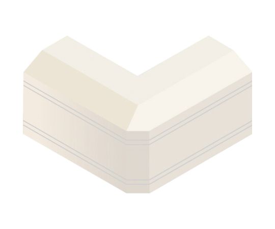 マサル工業 ニュー・エフモール付属品 デズミ 2号 ミルキーホワイト SFMD23 1個(ご注文単位1個)【直送品】