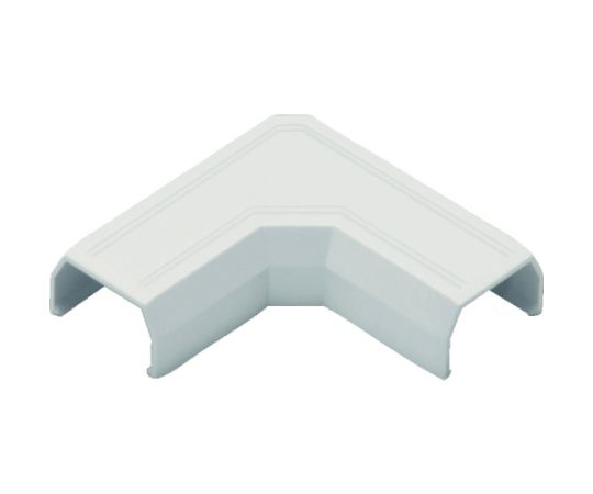 マサル工業 ニュー・エフモール付属品 マガリ 1号 ミルキーホワイト SFMM13 1個(ご注文単位1個)【直送品】