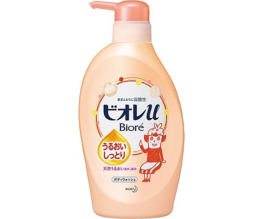 花王 ビオレu うるおいしっとり 本体 480mL 336330 1本(ご注文単位1本)【直送品】