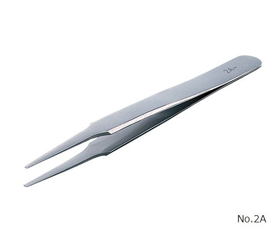 RUBIS 強靭精密ピンセット DURAX No.2A 1本(ご注文単位1本)【直送品】