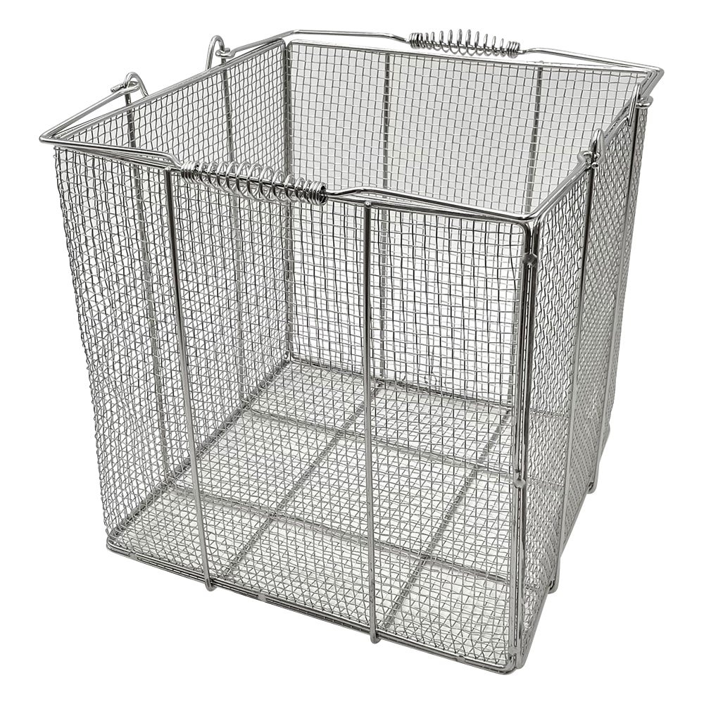 ステンレス 水切りかご ５個 バスケット 400×365×200㎜ 水切り 給食かご 食器 配膳 雑貨 収納 同梱不可 : パール金属 日本製 折りたたみ 水切り ラック くるくる