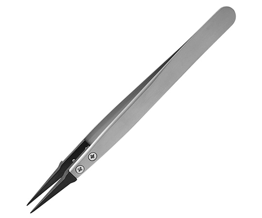 エンジニア(ENGINEER) ESDピンセット 先細 PTZ-45 1本(ご注文単位1本)【直送品】