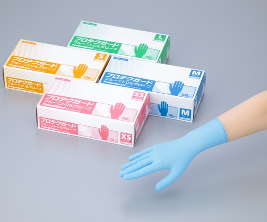 クレシア プロテクガードブルーニトリルグローブMサイズ100枚 69321 1