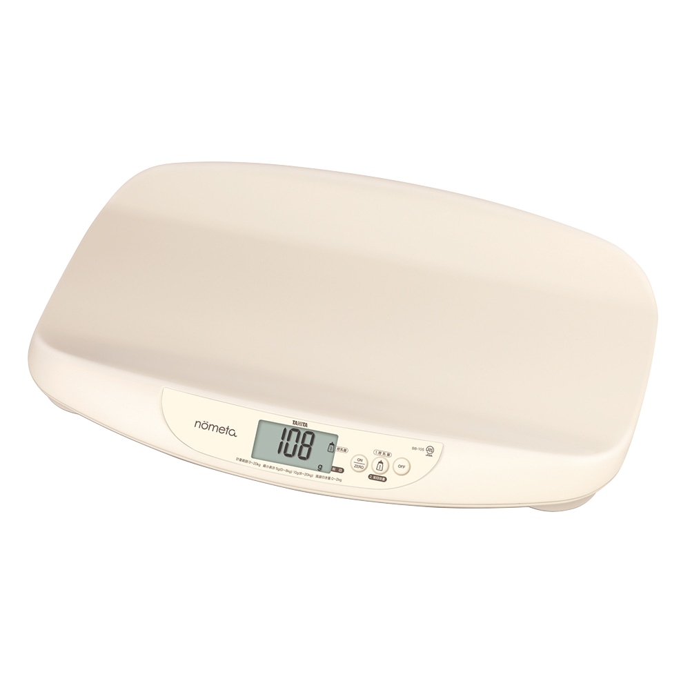 タニタ 授乳量機能付ベビースケール nometa BB-105 1個(ご注文単位1個)【直送品】