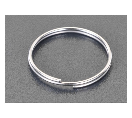エスコ 1.2x28.0mm 2重リング(ステンレス製/10個) EA638DP-28B 1袋(ご注文単位1袋)【直送品】