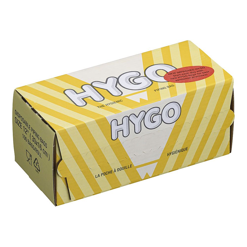 HYGO HYGO 使い捨てロールタイプ絞り袋 S(100枚ロール巻) 1個(ご注文単位1個)【直送品】