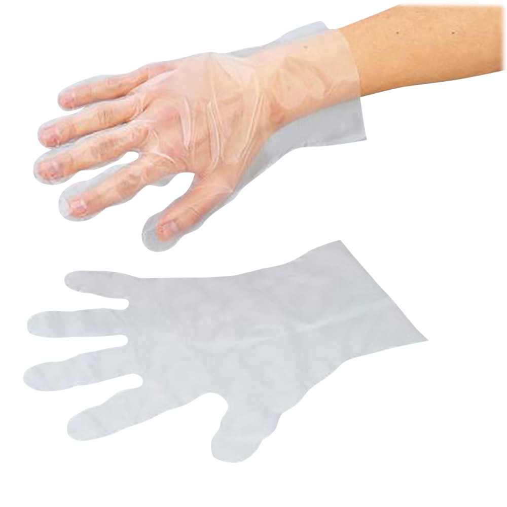 アズワン ポリエチレン手袋（フィットタイプ） M 100枚入 2014 M 1袋