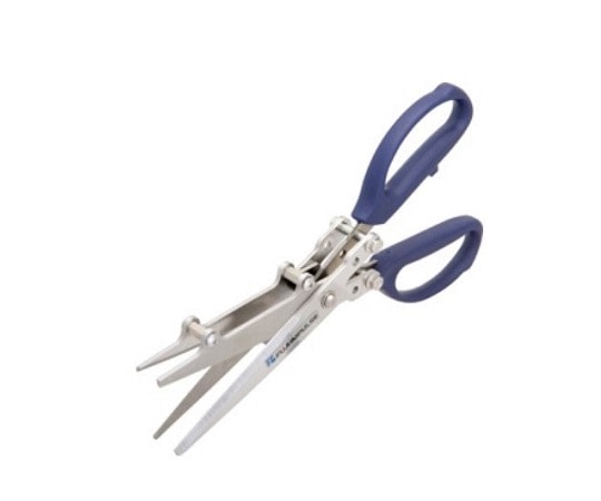 富士インパルス フィルムカット用ハサミ 2連 1個(ご注文単位1個)【直送品】