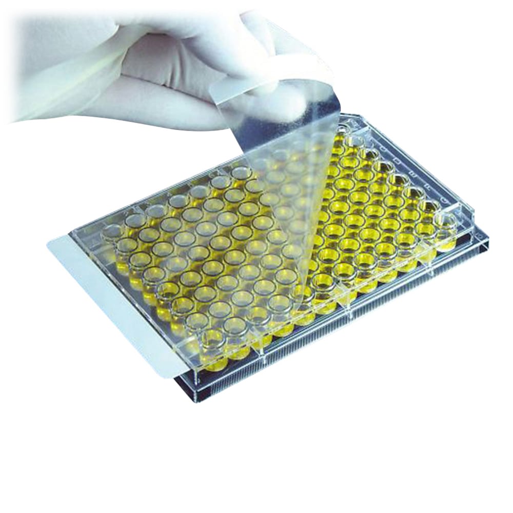 ELISA用シールプレートフィルム　ThinSeal　100枚入 100-THIN-PLT Excel　Scientific,　Inc. Excel Scientific, Inc. ELISA用シールプレートフィルム SealPlate 100