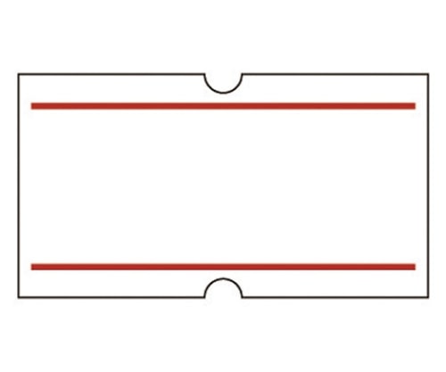 新盛インダストリーズ ハンドラベラー ラベル 1Yタイプ（弱粘着） 22×12mm 上下線　1YUDH 1箱（ご注文単位1箱）【直送品】