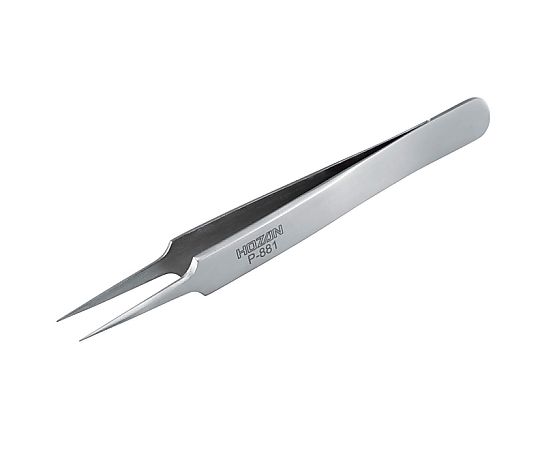 ホーザン 汎用型ピンセット P-881 1個(ご注文単位1個)【直送品】