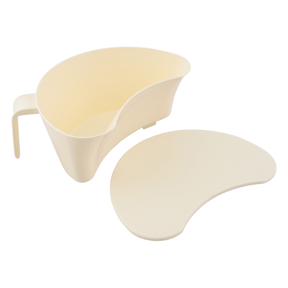 ナビス(アズワン) ナビキャッチⅡ(フタ付き) クリーム 5個入 CAH-2C 1箱(ご注文単位1箱)【直送品】