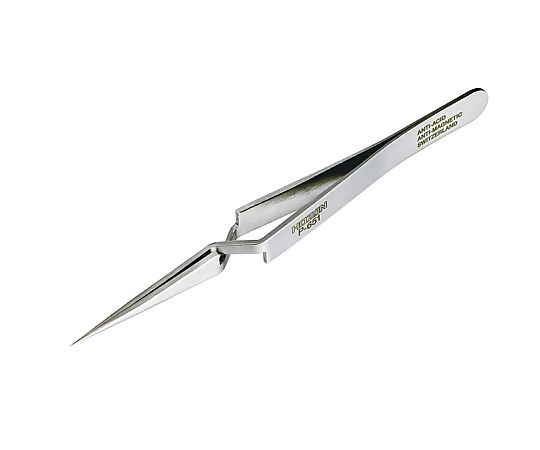 ホーザン 逆作用ピンセット 全長118mm P-651 1個(ご注文単位1個)【直送品】