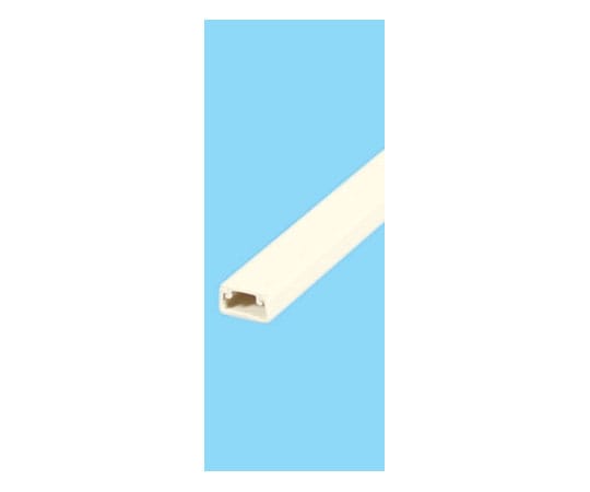 ELPA テープ付ABSモール 1000(H)×12(W)×8(D)mm ミルキー 1個(ご注文単位1個)【直送品】