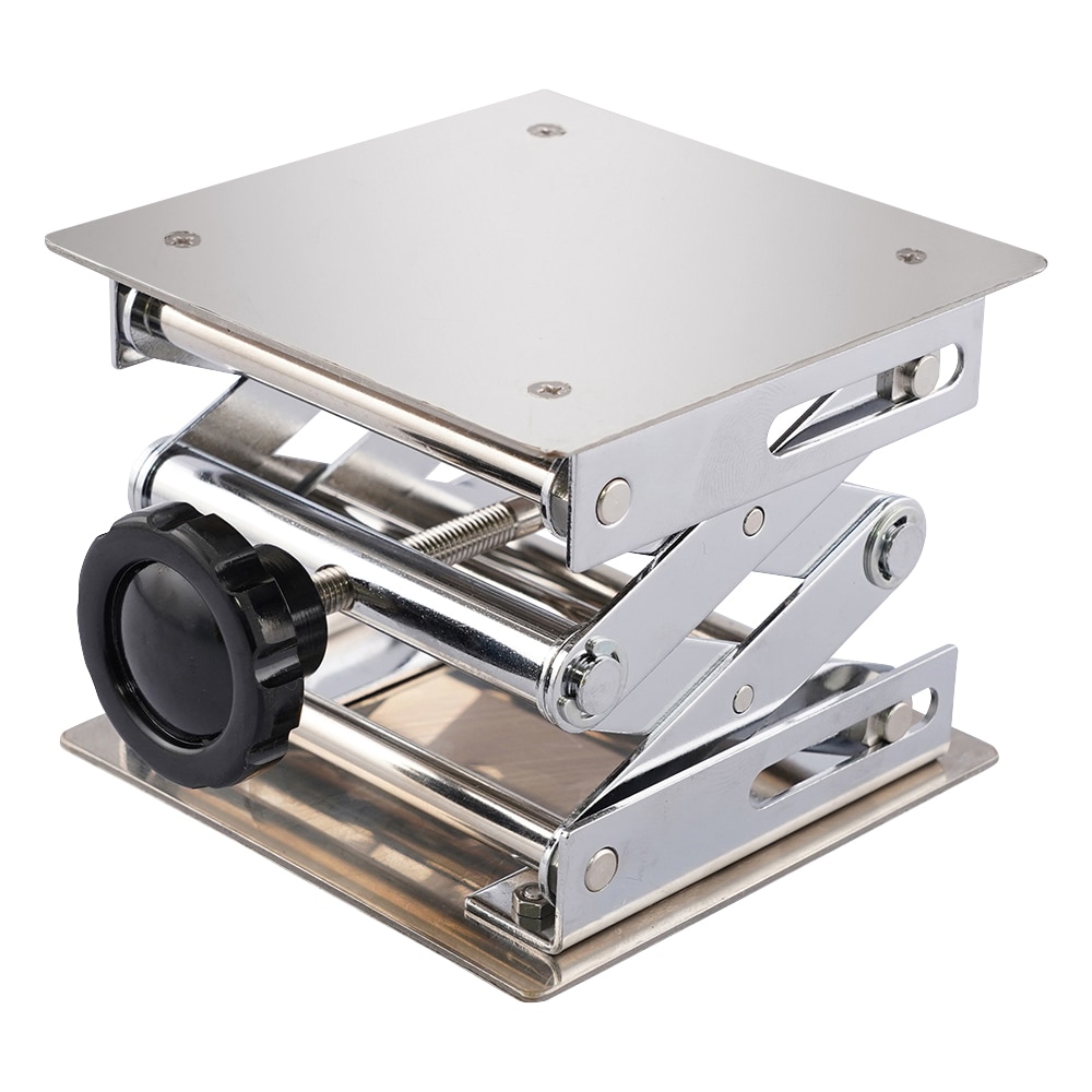 コーティングラボジャッキ(フッ素樹脂コーティング) 150×150mm 1-4641-11 1-4641-11 コーティングラボジャッキ（フッ素樹脂コーティング） 150