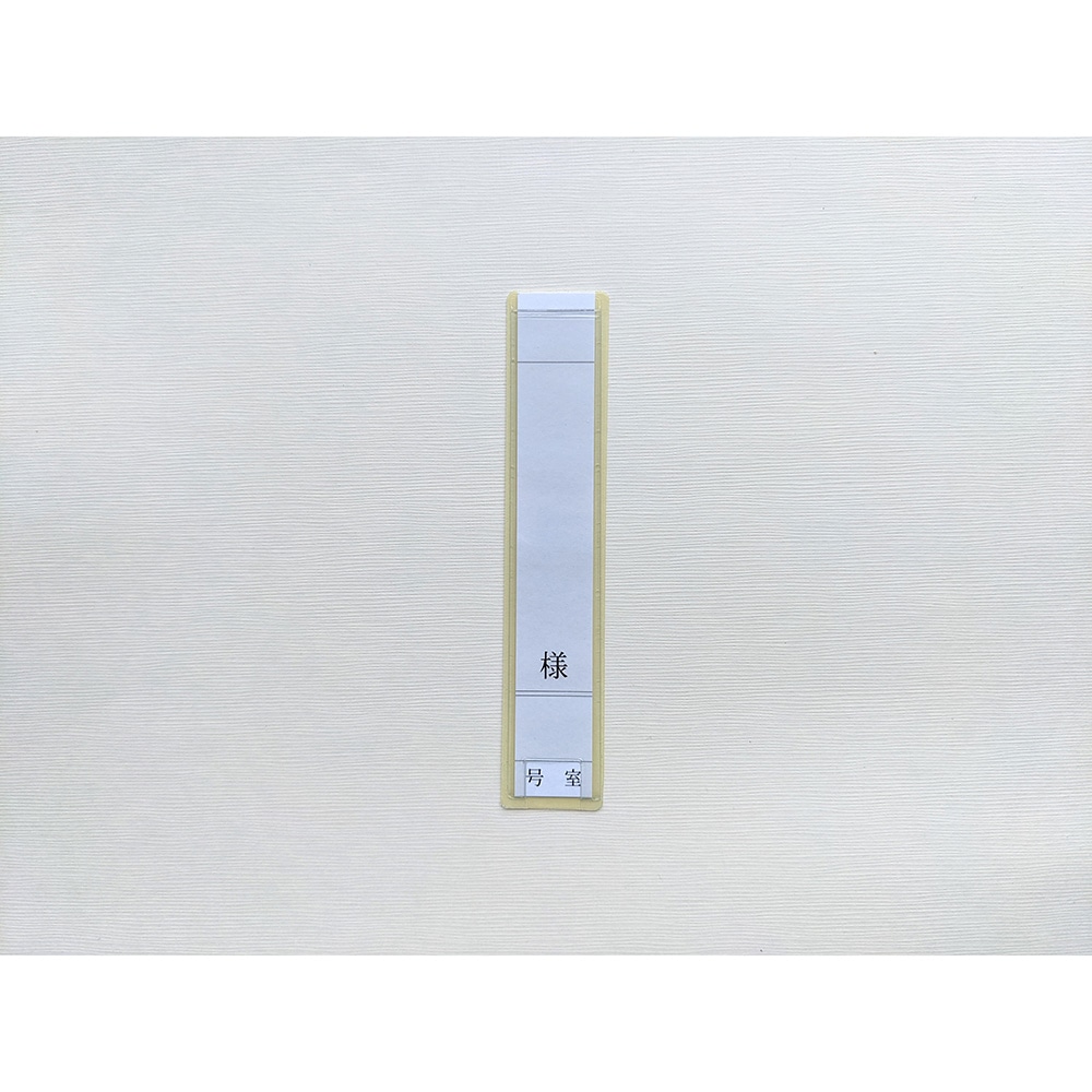 アズワン ネームケース 120×24mm 50枚入 SK-480 1袋(ご注文単位1袋)【直送品】