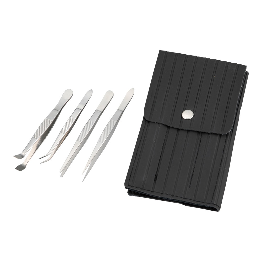 アズワン ピンセットキット(SUS304)4本セット 9160394 1セット(ご注文単位1セット)【直送品】