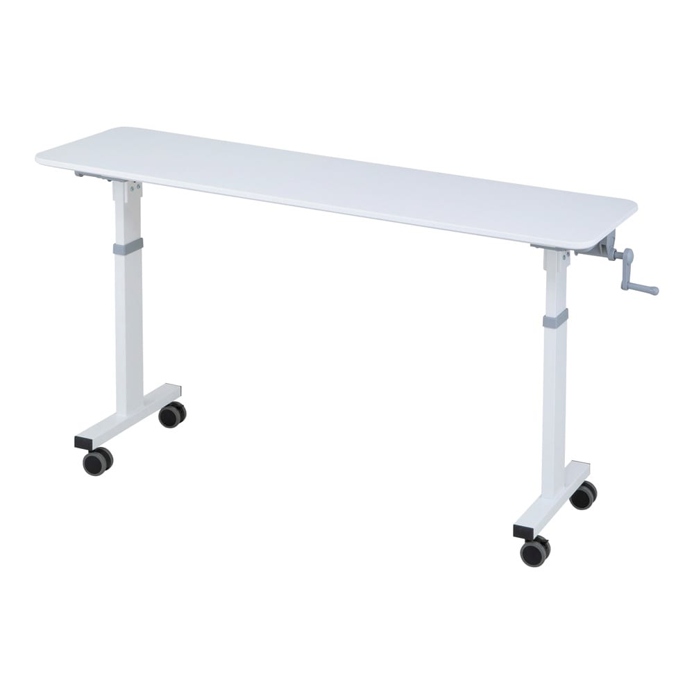 ナビス(アズワン) オーバーテーブル 1450×400×730~1030 WT-1450 1個(ご注文単位1個)【直送品】