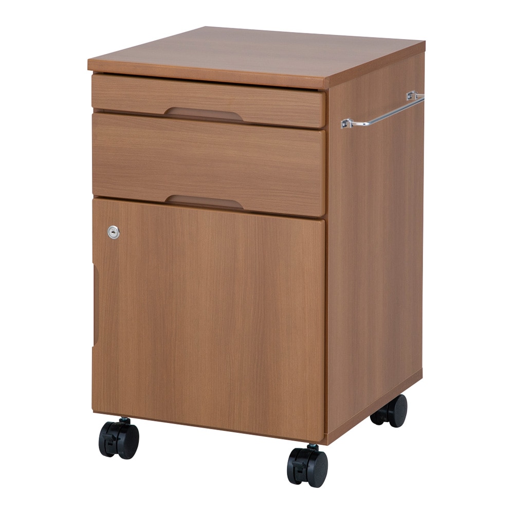 ナビス(アズワン) 木製床頭台 ダークブラウン BS-CBR 1個(ご注文単位1個)【直送品】