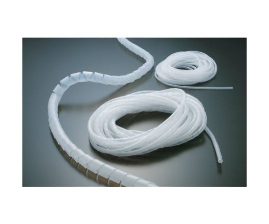 トラスコ中山 スパイラルチューブ 10m 結束径Φ6.0~30.0 白 TSP8W 1巻(ご注文単位1巻)【直送品】