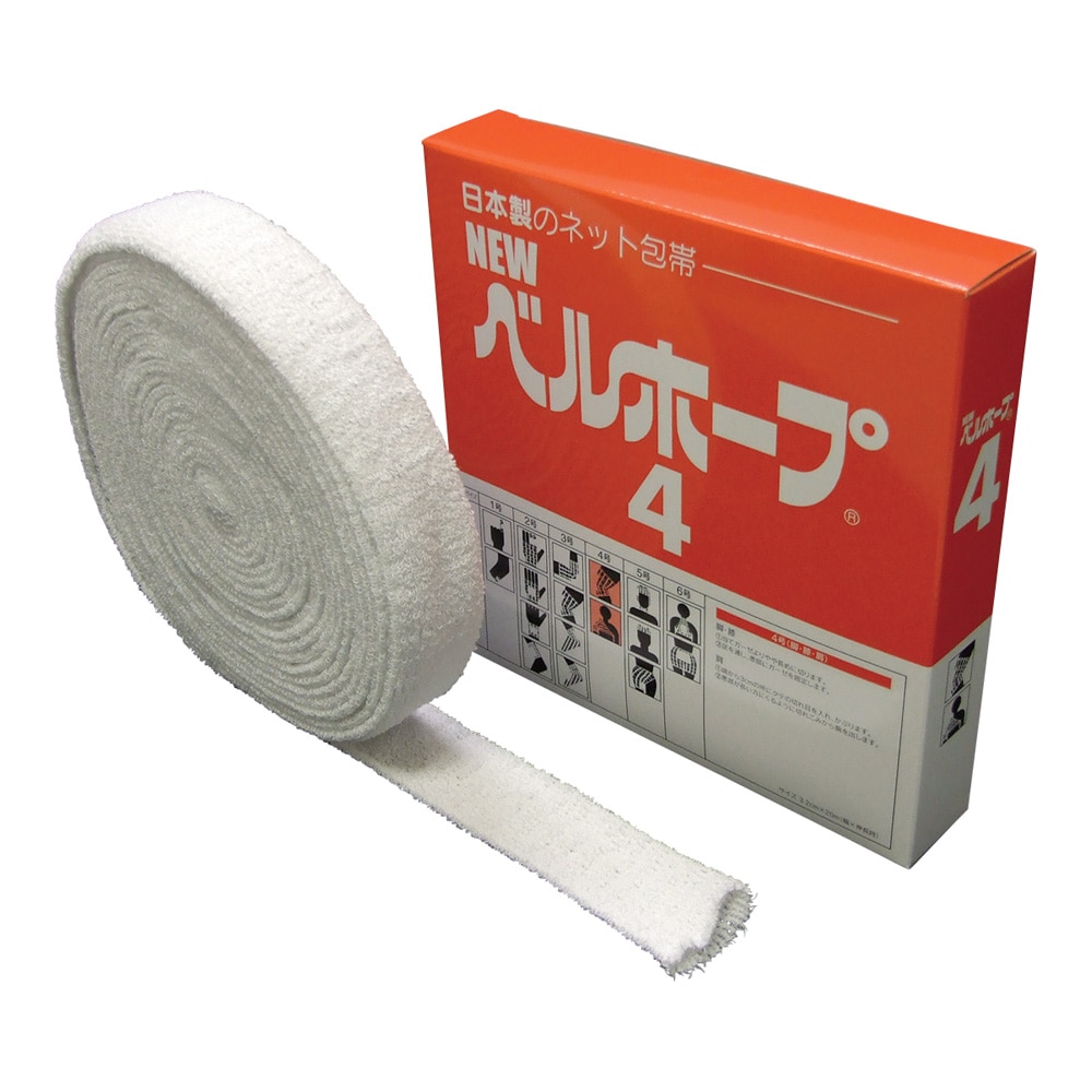 クロス工業 ネット包帯(ベルホープ)4号 86304 1箱(ご注文単位1箱)【直送品】